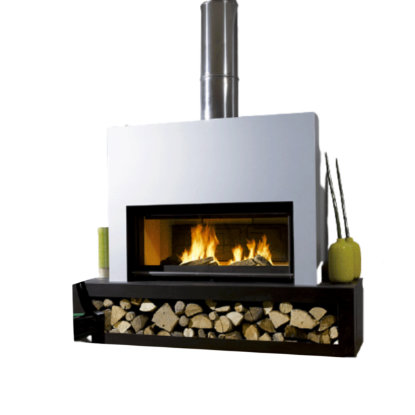 Poêle-Cheminée Meleze 4 17kW in POÊLE & CHEMINÉE