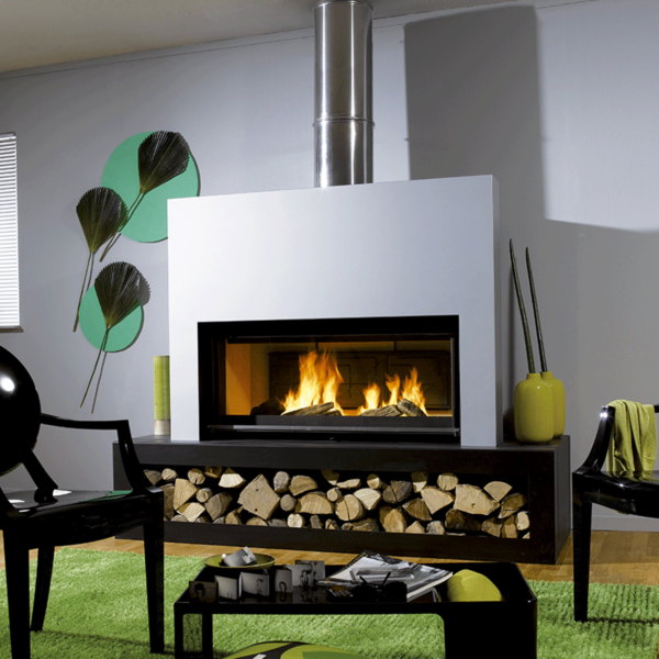 Poêle-Cheminée Meleze 4 17kW in POÊLE & CHEMINÉE