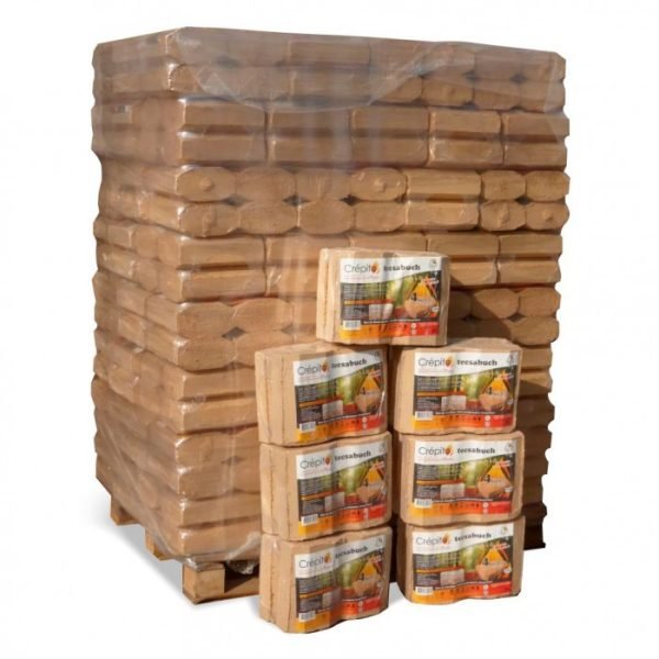64-Buches-de-bois-compressees-Tecsabuch-Crepito-100aturelles-Palette-de-1T-600x600-2.jpeg Bûches de bois compressées Tecsabuch Crépito : 100 % naturelles (palette de 1 t)