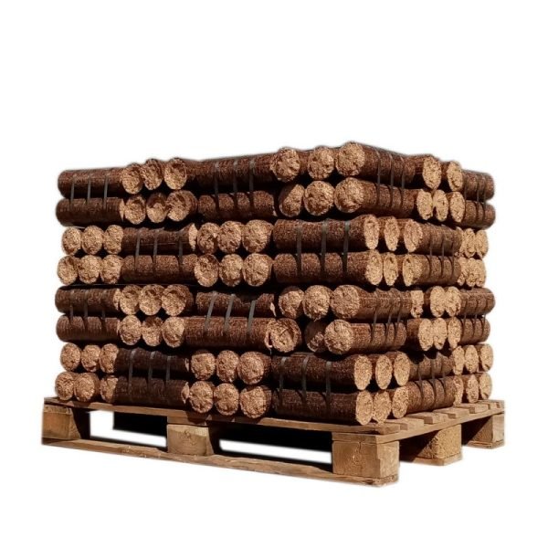 Bois densifié – bûches de nuit – 1/2 palette de 480 kg