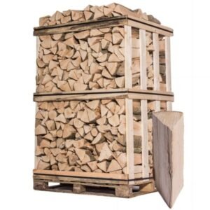 Bois de chauffage – 30 cm – mélange de bois durs – palette 2 m³ – 3 stères