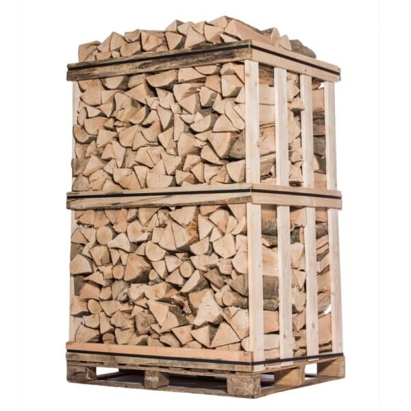 Bois de chauffage – 25 cm – palette 2 m³ – 3,3 stères