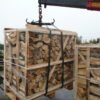 Demi-palette – 25 cm – mélange de bois durs – 1 m³ – 1,5 stères