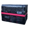 WOODCOM-HOUTBRIKETTENBRUINKOOLPACKPLASTICUNIT-1.jpg Mixte de briquettes de bois 100 % chêne + briquettes de lignite palette (930 kg)
